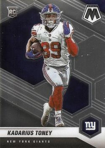 #312 Kadarius Toney - New York Giants - 2021 Panini Mosaic Football