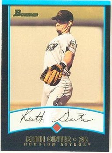#312 Keith Ginter - Houston Astros - 2001 Bowman Baseball