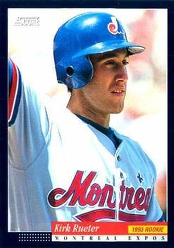 #312 Kirk Rueter - Montreal Expos -1994 Score Baseball