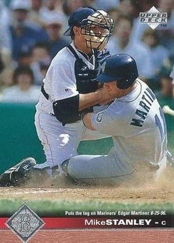#312 Mike Stanley - Boston Red Sox - 1997 Upper Deck Baseball