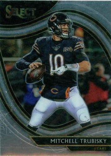 #312 Mitchell Trubisky - Chicago Bears - 2020 Panini Select Football