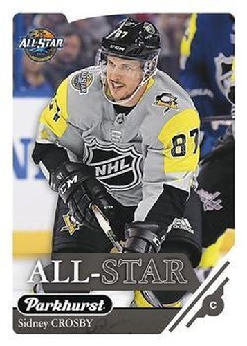#312 Sidney Crosby - Pittsburgh Penguins - 2018-19 Parkhurst Hockey