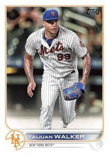 #312 Taijuan Walker - New York Mets - 2022 Topps Baseball