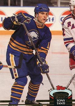 #312 Tony Tanti - Buffalo Sabres - 1992-93 Stadium Club Hockey