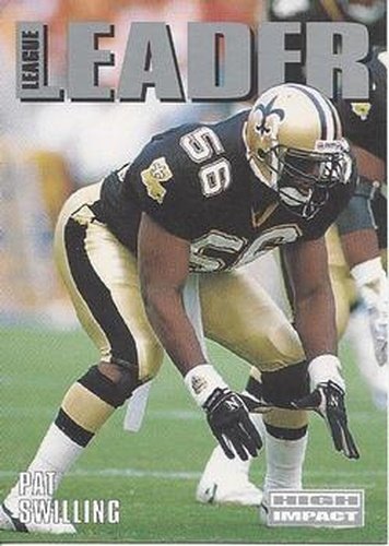 #312 Pat Swilling - New Orleans Saints - 1992 SkyBox Impact Football