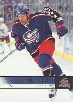 #312 Jody Shelley - Columbus Blue Jackets - 2006-07 Upper Deck Hockey