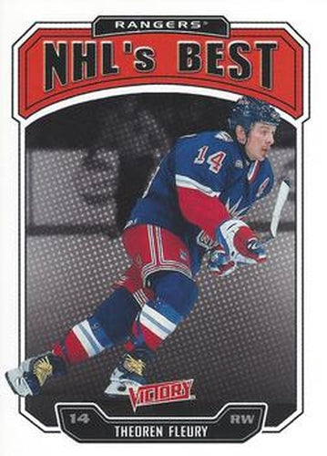 #312 Theoren Fleury - New York Rangers - 2000-01 Upper Deck Victory Hockey