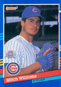 #312 Mitch Williams - Chicago Cubs - 1991 Donruss Baseball