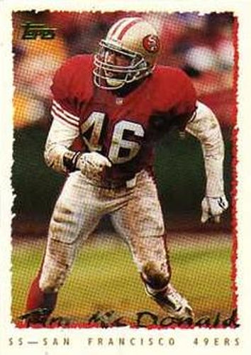 #313 Tim McDonald - San Francisco 49ers - 1995 Topps Football