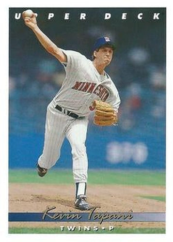 #313 Kevin Tapani - Minnesota Twins - 1993 Upper Deck Baseball