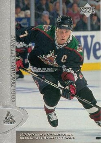 #313 Keith Tkachuk - Phoenix Coyotes - 1996-97 Upper Deck Hockey