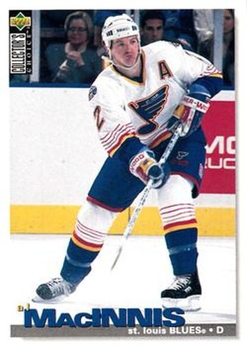 #313 Al MacInnis - St. Louis Blues - 1995-96 Collector's Choice Hockey
