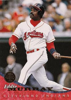 #313 Eddie Murray - Cleveland Indians - 1994 Leaf Baseball