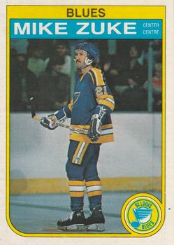 #313 Mike Zuke - St. Louis Blues - 1982-83 O-Pee-Chee Hockey