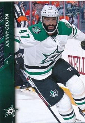 #313 Johnny Oduya - Dallas Stars - 2015-16 Upper Deck Hockey