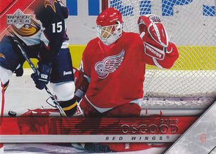 #313 Chris Osgood - Detroit Red Wings - 2005-06 Upper Deck Hockey