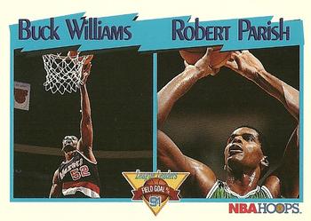 #313 Buck Williams / Robert Parish - Portland Trail Blazers / Boston Celtics - 1991-92 Hoops Basketball