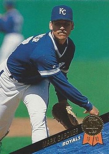 #313 Mark Gardner - Kansas City Royals - 1993 Leaf Baseball