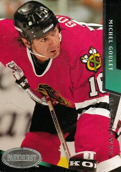 #313 Michel Goulet - Chicago Blackhawks - 1993-94 Parkhurst Hockey