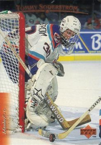 #313 Tommy Soderstrom - New York Islanders - 1995-96 Upper Deck Hockey
