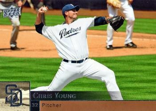 #313 Chris Young - San Diego Padres - 2009 Upper Deck Baseball