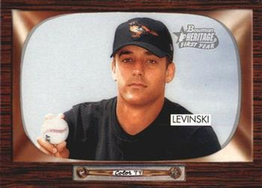 #313 Donald Levinski - Baltimore Orioles - 2004 Bowman Heritage Baseball