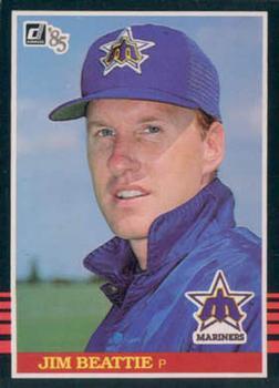 #313 Jim Beattie - Seattle Mariners - 1985 Donruss Baseball