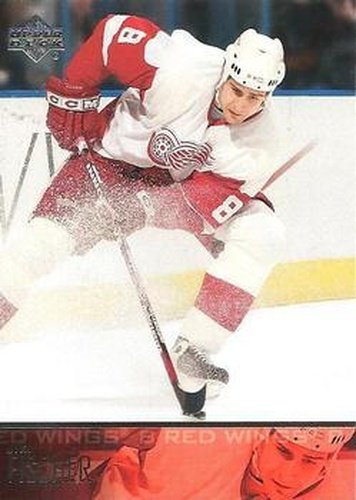 #313 Jiri Fischer - Detroit Red Wings - 2003-04 Upper Deck Hockey