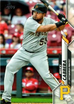 #313 Melky Cabrera - Pittsburgh Pirates - 2020 Topps Baseball