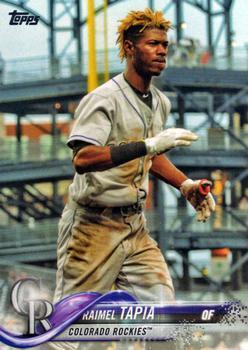 #313 Raimel Tapia - Colorado Rockies - 2018 Topps Baseball