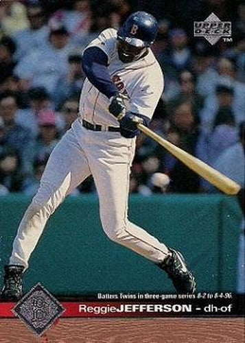 #313 Reggie Jefferson - Boston Red Sox - 1997 Upper Deck Baseball