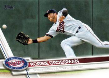 #313 Robbie Grossman - Minnesota Twins - 2017 Topps Baseball