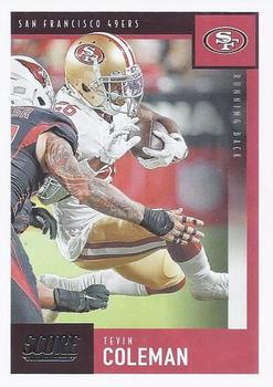 #313 Tevin Coleman - San Francisco 49ers - 2020 Score Football