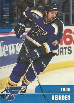 #313 Todd Reirden - St. Louis Blues - 1999-00 Be a Player Memorabilia Hockey