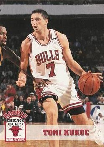 #313 Toni Kukoc - Chicago Bulls - 1993-94 Hoops Basketball