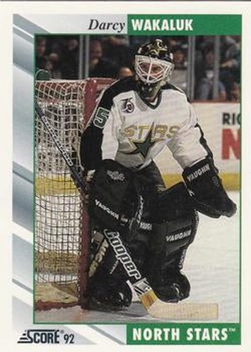 #313 Darcy Wakaluk - Minnesota North Stars - 1992-93 Score USA Hockey