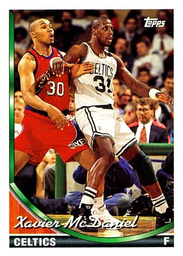#313 Xavier McDaniel - Boston Celtics - 1993-94 Topps Basketball