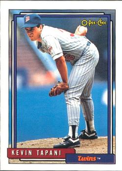 #313 Kevin Tapani - Minnesota Twins - 1992 O-Pee-Chee Baseball