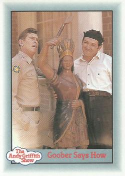 #313 Goober Says How - 1990-91 Pacific The Andy Griffith Show