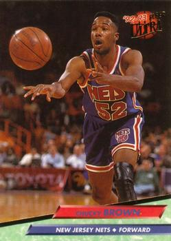 #313 Chucky Brown - New Jersey Nets - 1992-93 Ultra Basketball