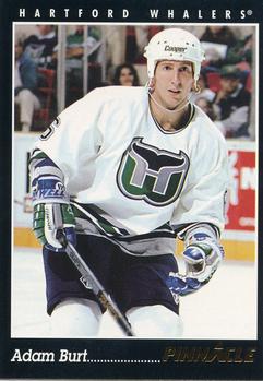 #313 Adam Burt - Hartford Whalers - 1993-94 Pinnacle Hockey