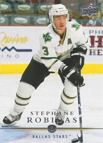 #314 Stephane Robidas - Dallas Stars - 2008-09 Upper Deck Hockey