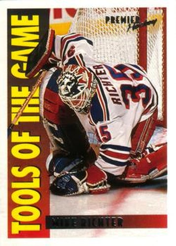 #314 Mike Richter - New York Rangers - 1994-95 O-Pee-Chee Premier Hockey
