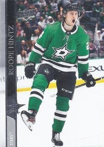 #314 Roope Hintz - Dallas Stars - 2020-21 Upper Deck Hockey