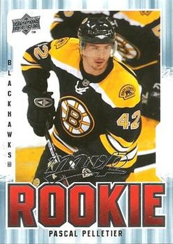 #314 Pascal Pelletier - Chicago Blackhawks - 2008-09 Upper Deck MVP Hockey