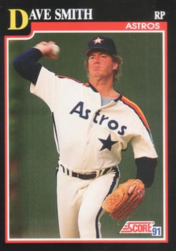 #314 Dave Smith - Houston Astros - 1991 Score Baseball