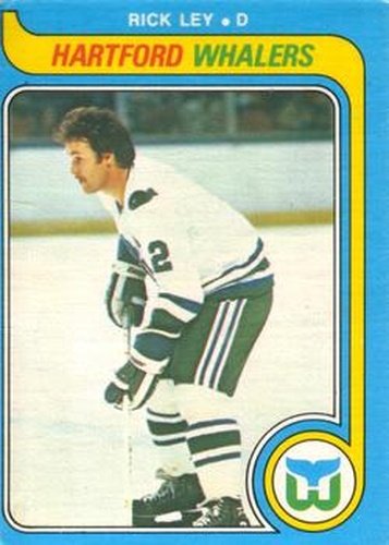 #314 Rick Ley - Hartford Whalers - 1979-80 O-Pee-Chee Hockey