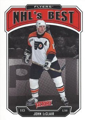 #314 John LeClair - Philadelphia Flyers - 2000-01 Upper Deck Victory Hockey