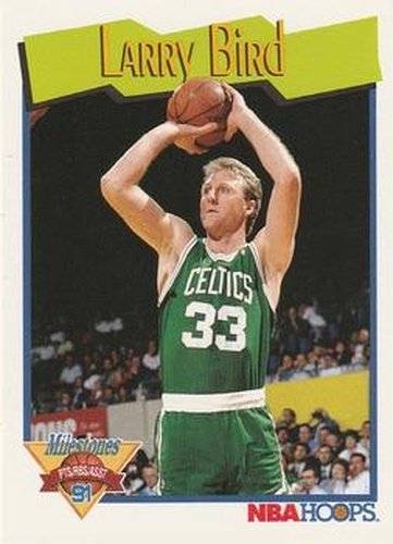 #314 Larry Bird - Boston Celtics - 1991-92 Hoops Basketball