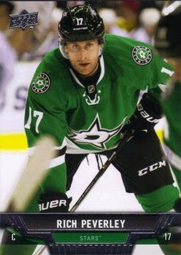 #314 Rich Peverley - Dallas Stars - 2013-14 Upper Deck Hockey